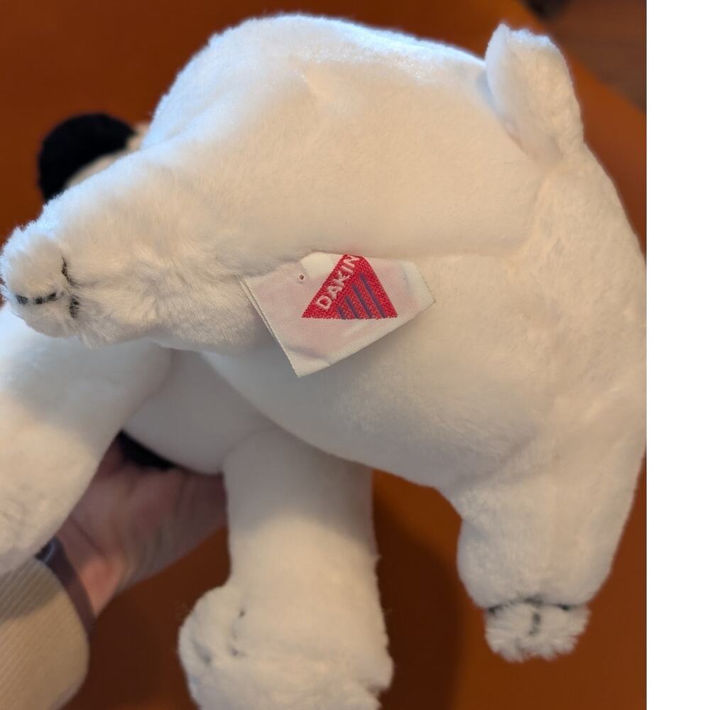 Vintage 1993 Dakin RCA Nipper Dog Plush with Santa Hat - Picture 8 of 9